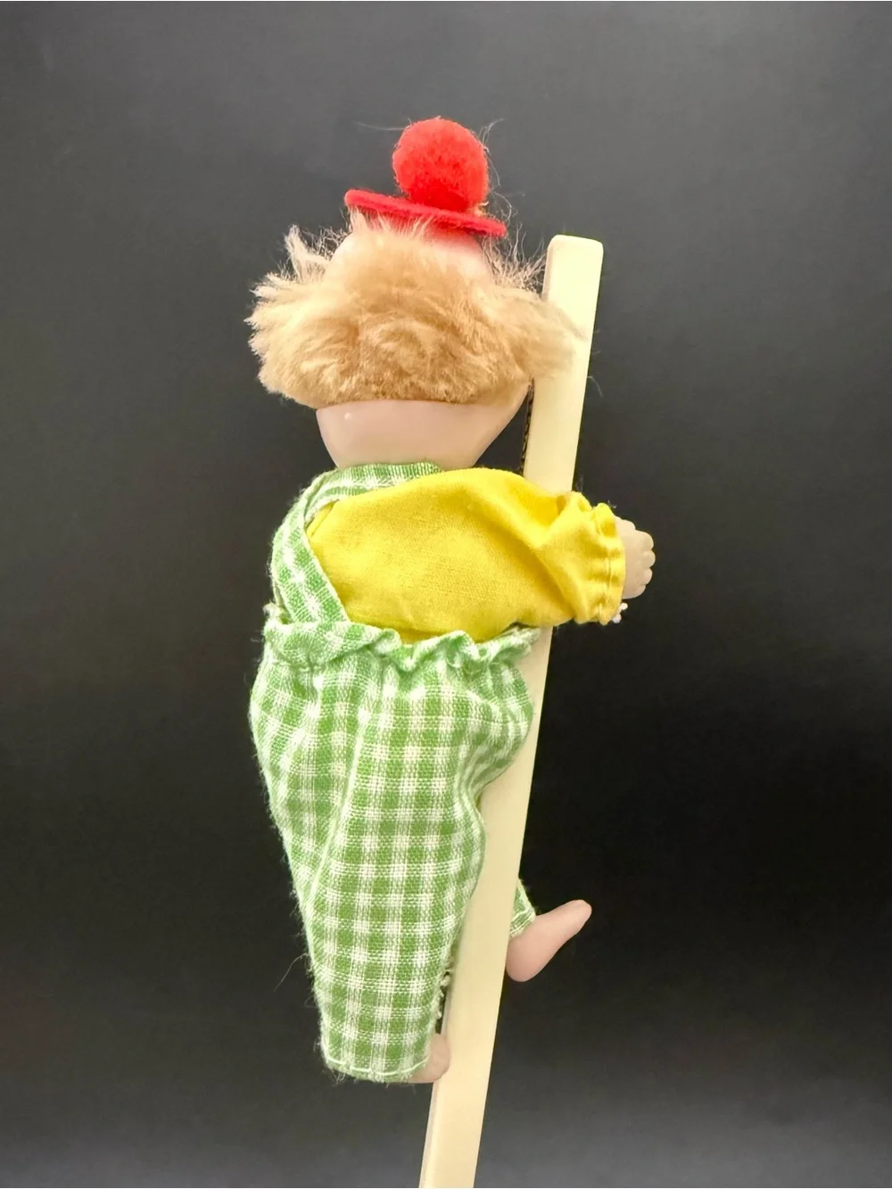 Vintage 80’s Plastic Face Clown Pencil Hugger